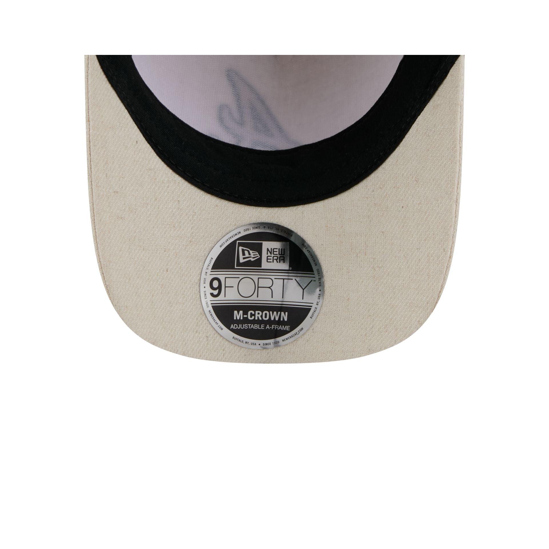 Atlanta Braves Neutral Hemp 9FORTY M-Crown A-Frame Adjustable Hat Male Product Image