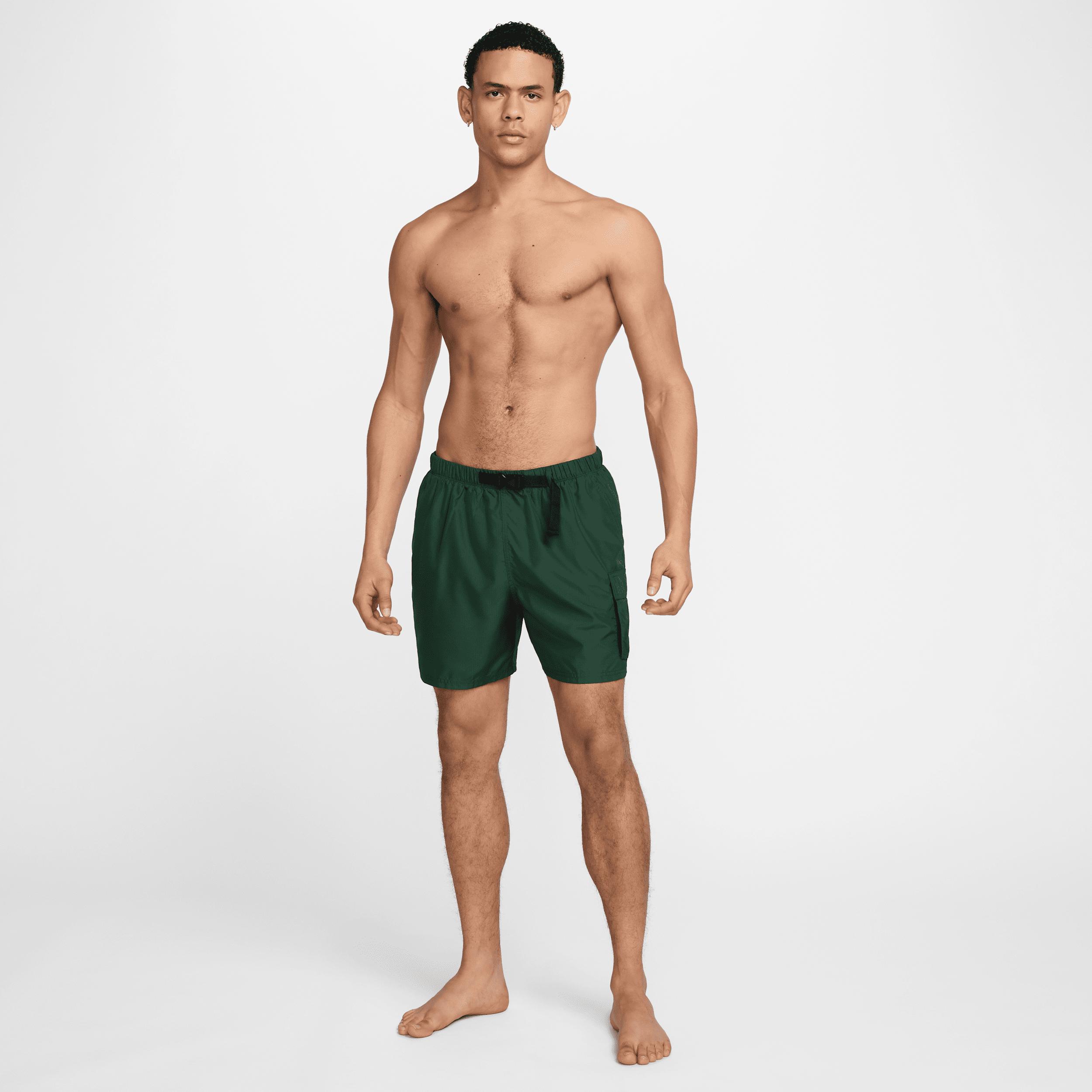 Nike Mens Swim Voyage 5 Brief-Lined Cargo Shorts | NESSF453-392 Product Image