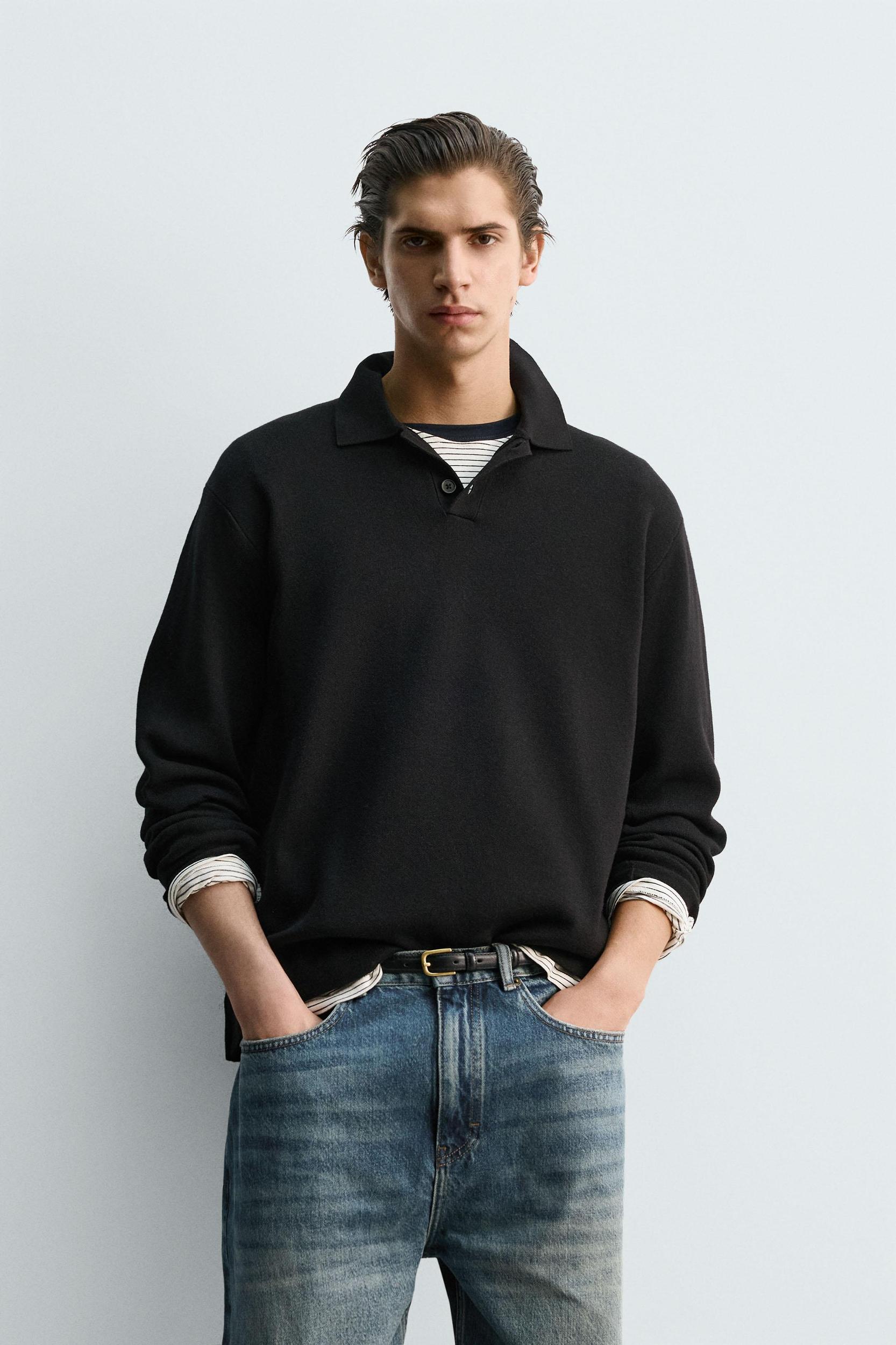 SOFT KNIT POLO SHIRT Product Image