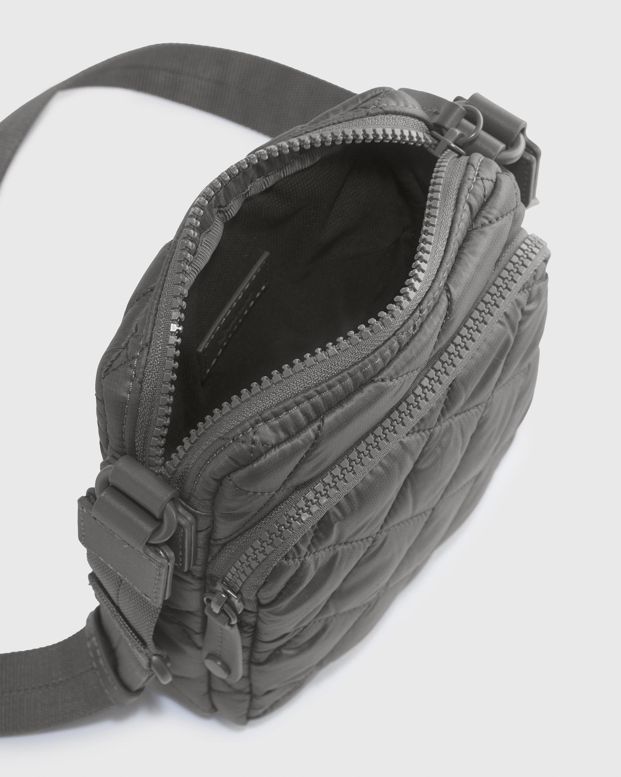Quince | Women's Transit Quilted Phone Crossbody Nylon Product Image