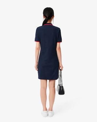 French Made Slim Fit Polo Dress Product Image