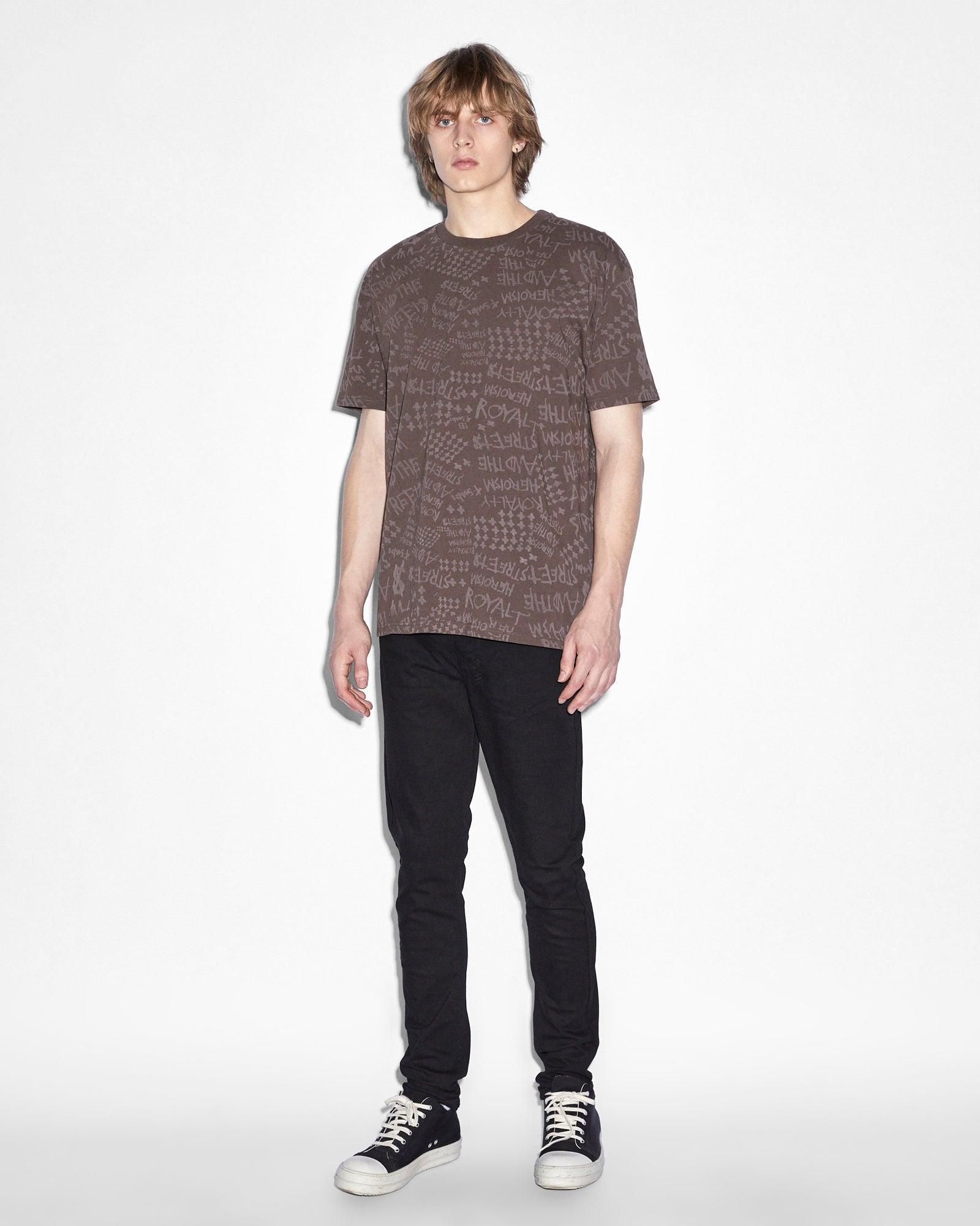 HEROISM BIGGIE SS TEE JAVA Male Product Image