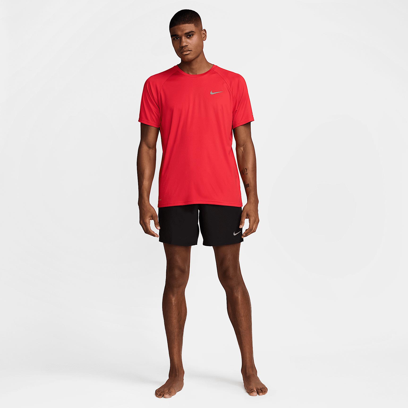 Nike Essential Men's Short-Sleeve Hydroguard Swim Shirt Product Image