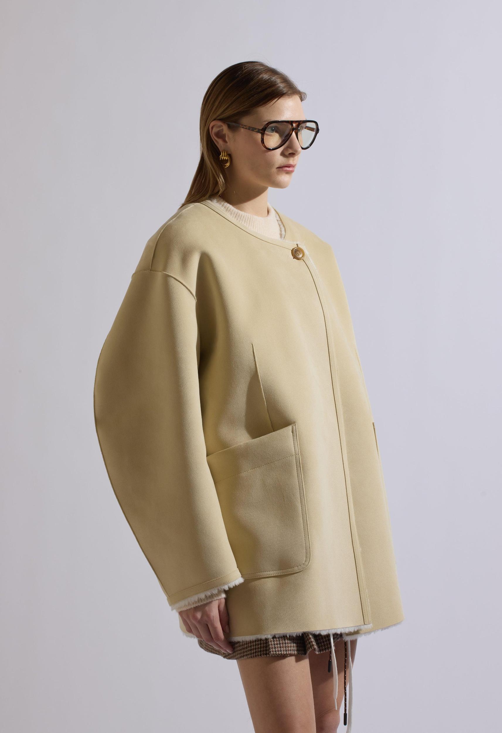 Rose Reversible Shearling Jacket Product Image