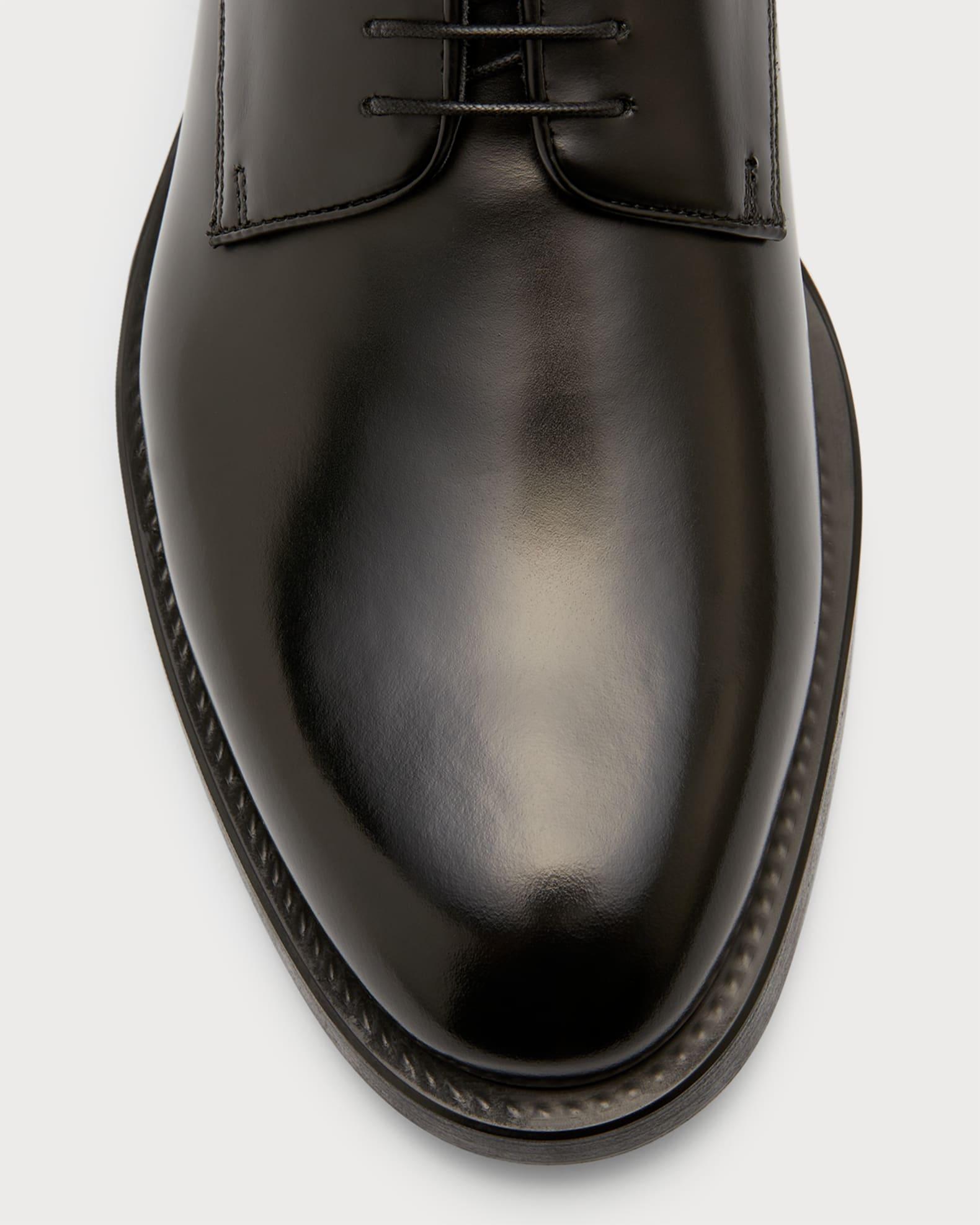 Men's Formal Leather Derby Shoes Product Image