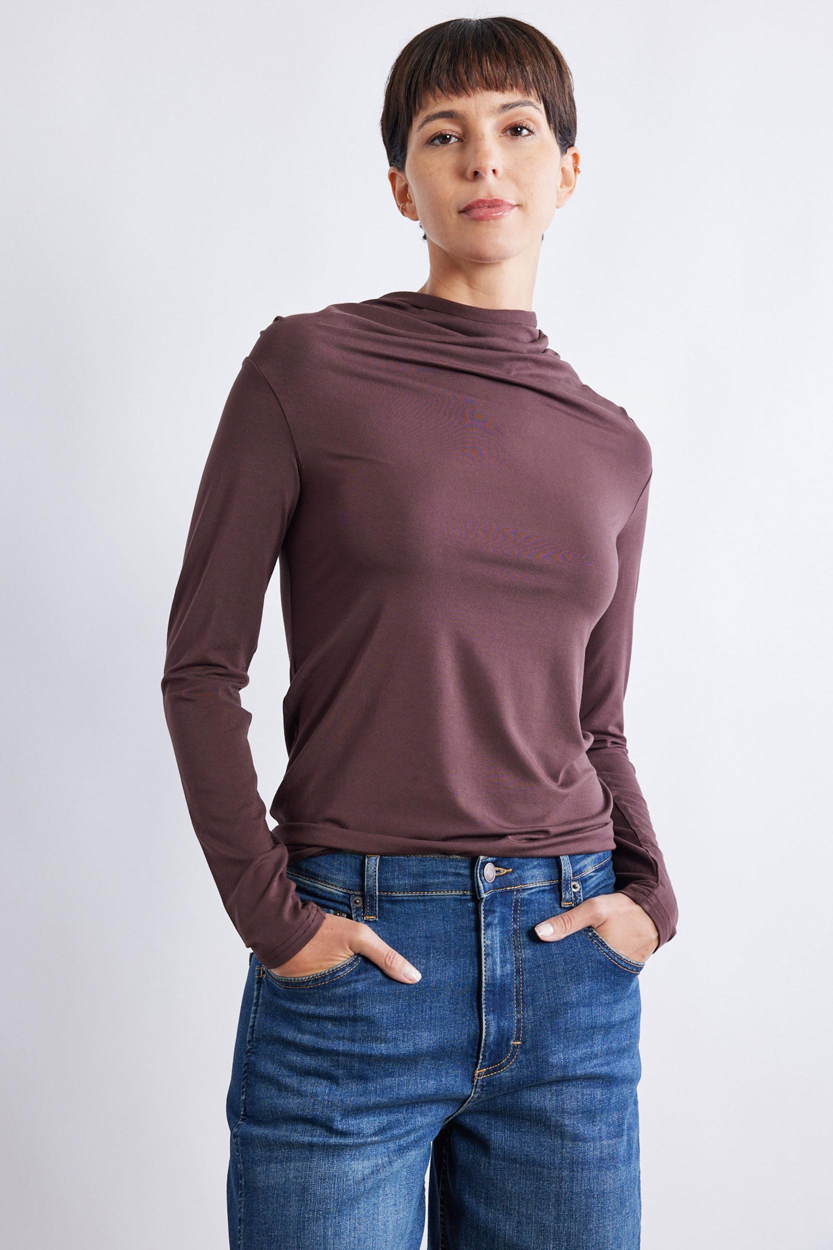 Iconic Off The Shoulder Long Sleeve Top Product Image