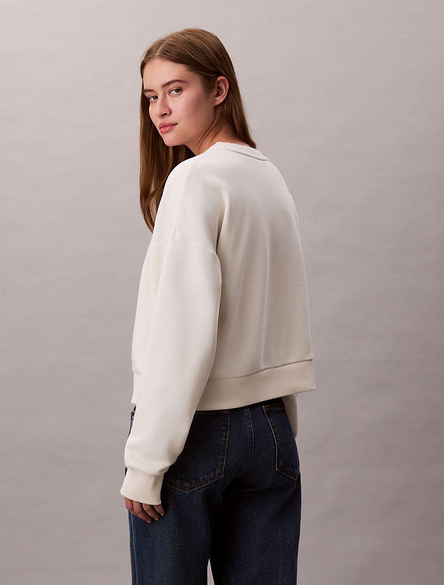 Fleece Logo Graphic Relaxed Sweatshirt Product Image