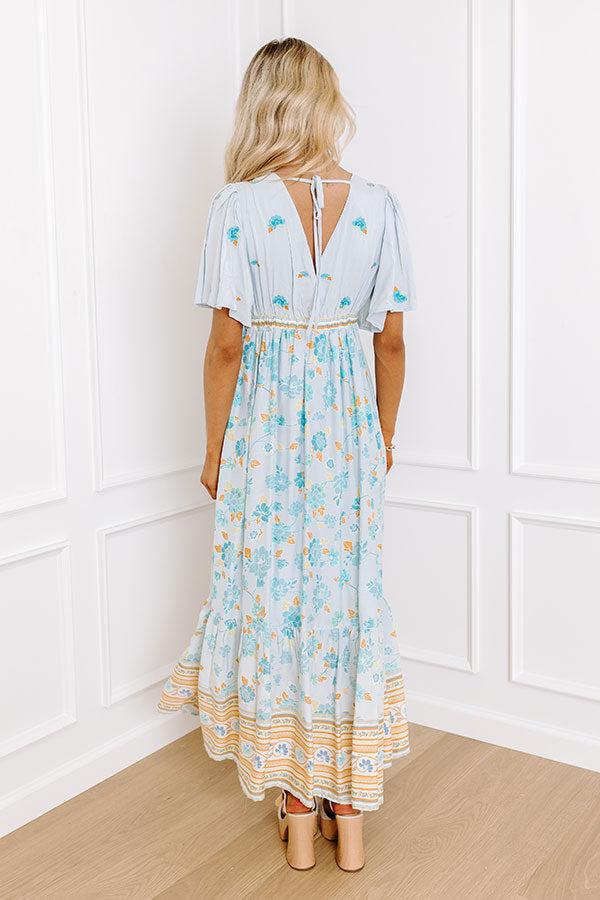 Breezy Blossom Embroidered Maxi Product Image