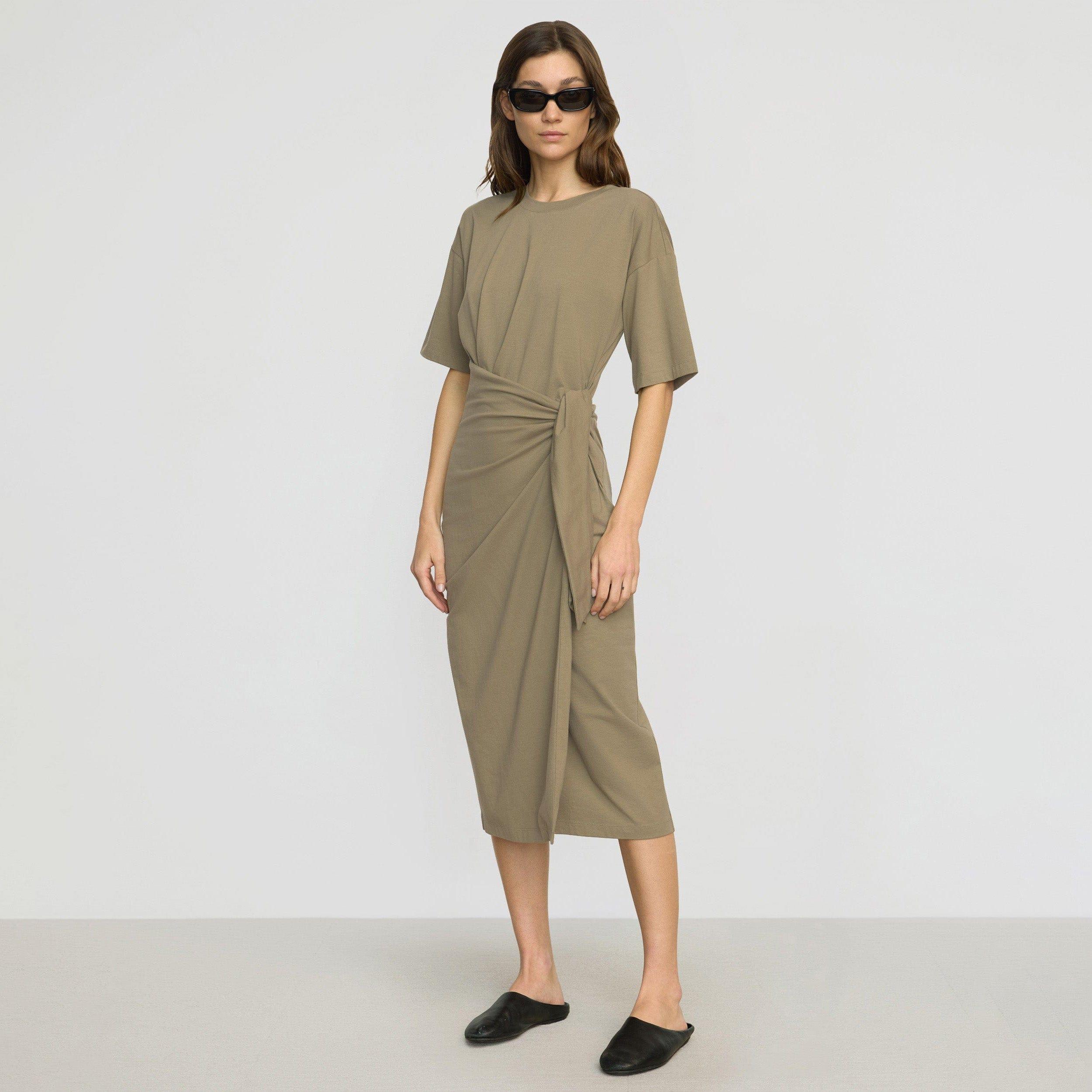 Noa Organic Cotton T-Shirt Wrap Dress Product Image