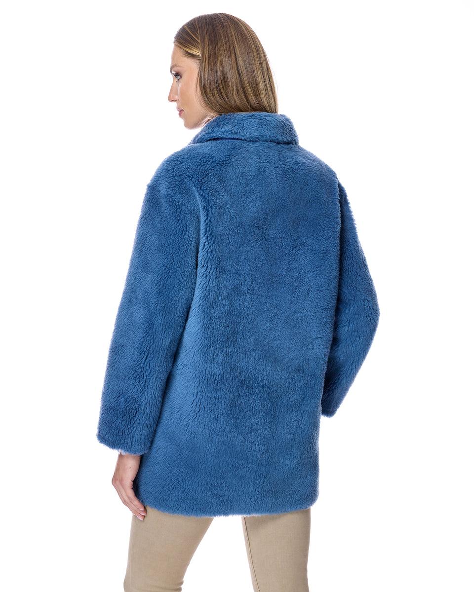 Lamb's Wool Pea Coat-Maximilian Product Image