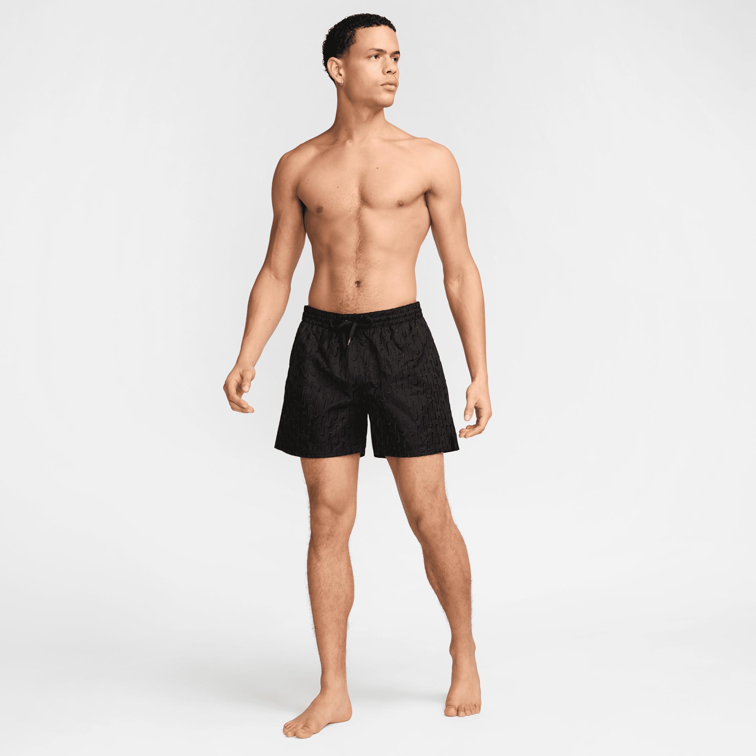 Nike Men's Swim Breaker Swoosh logo Link 5" Fully Lined Volley Shorts Product Image