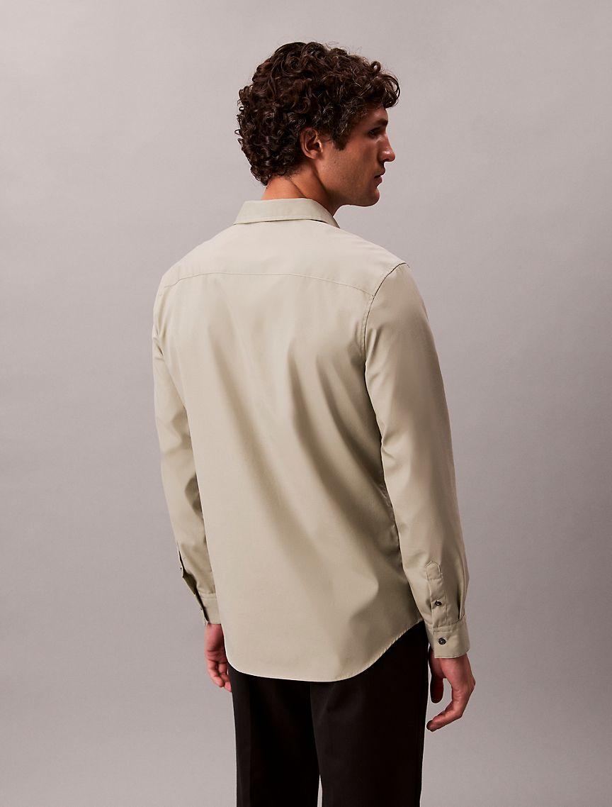 Supima Stretch Cotton Slim Shirt Product Image