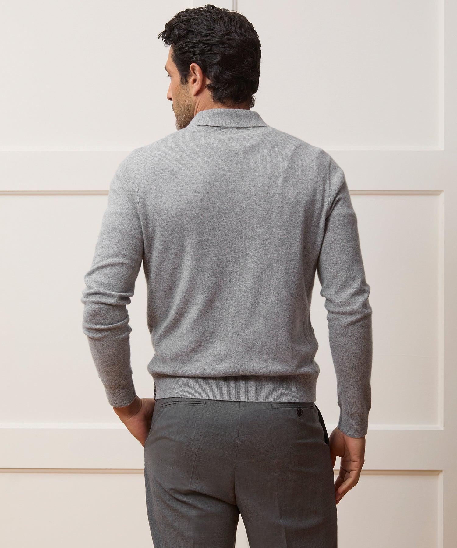 Cashmere Quarter-Zip Sweater Polo Product Image