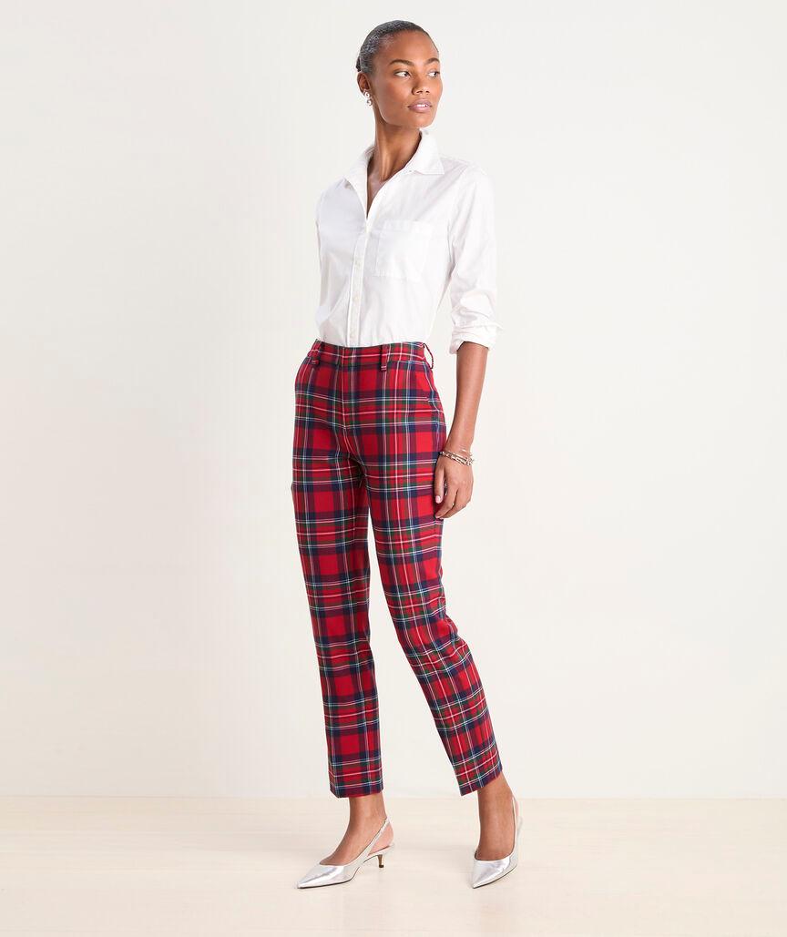 Stretch Wool-Blend Ankle Pants Product Image