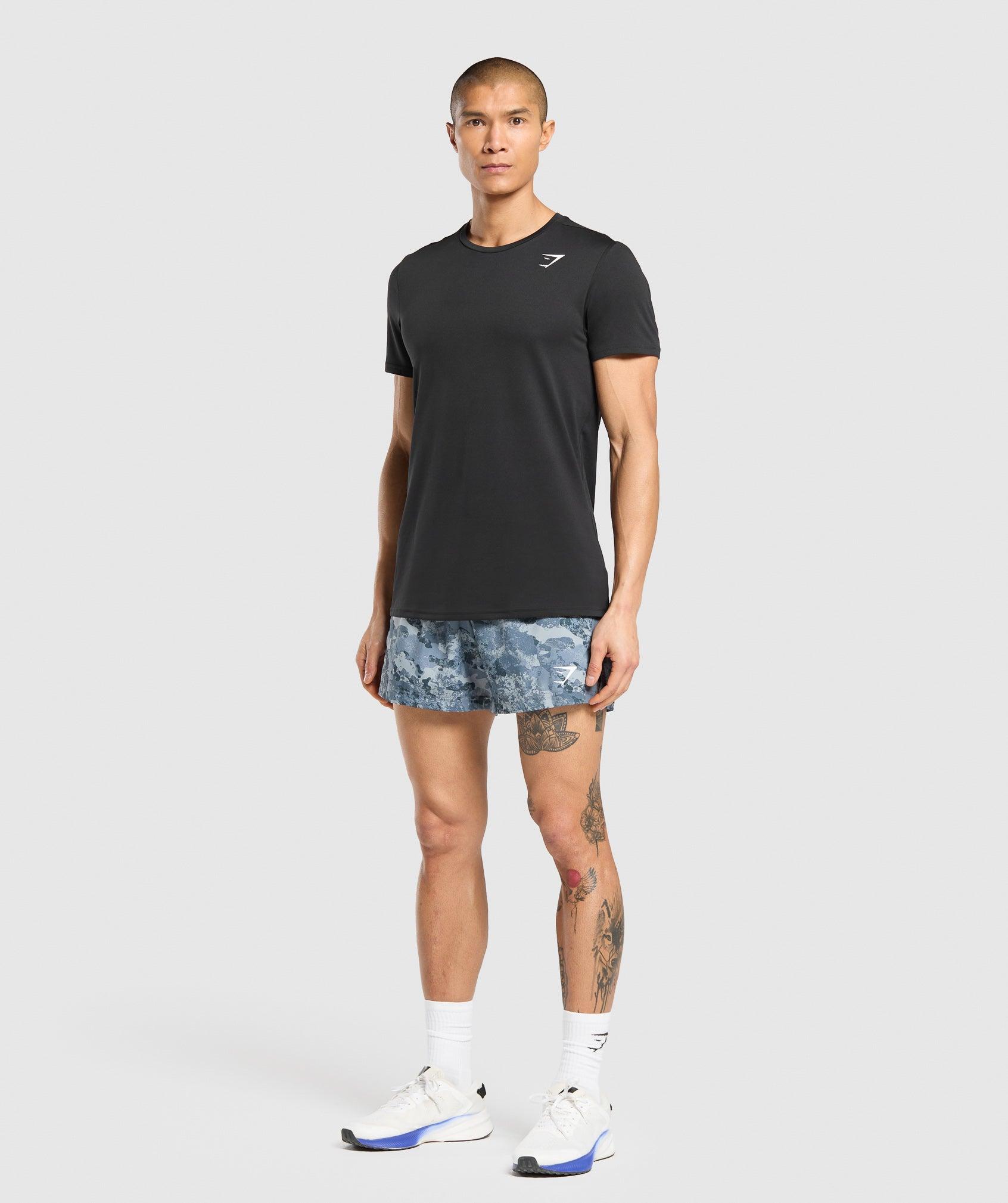 Gymshark Sport 5" Shorts - Denim Grey/Iron Blue Male Product Image