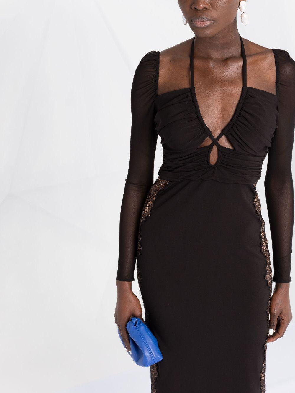 cut-out jersey dress Product Image