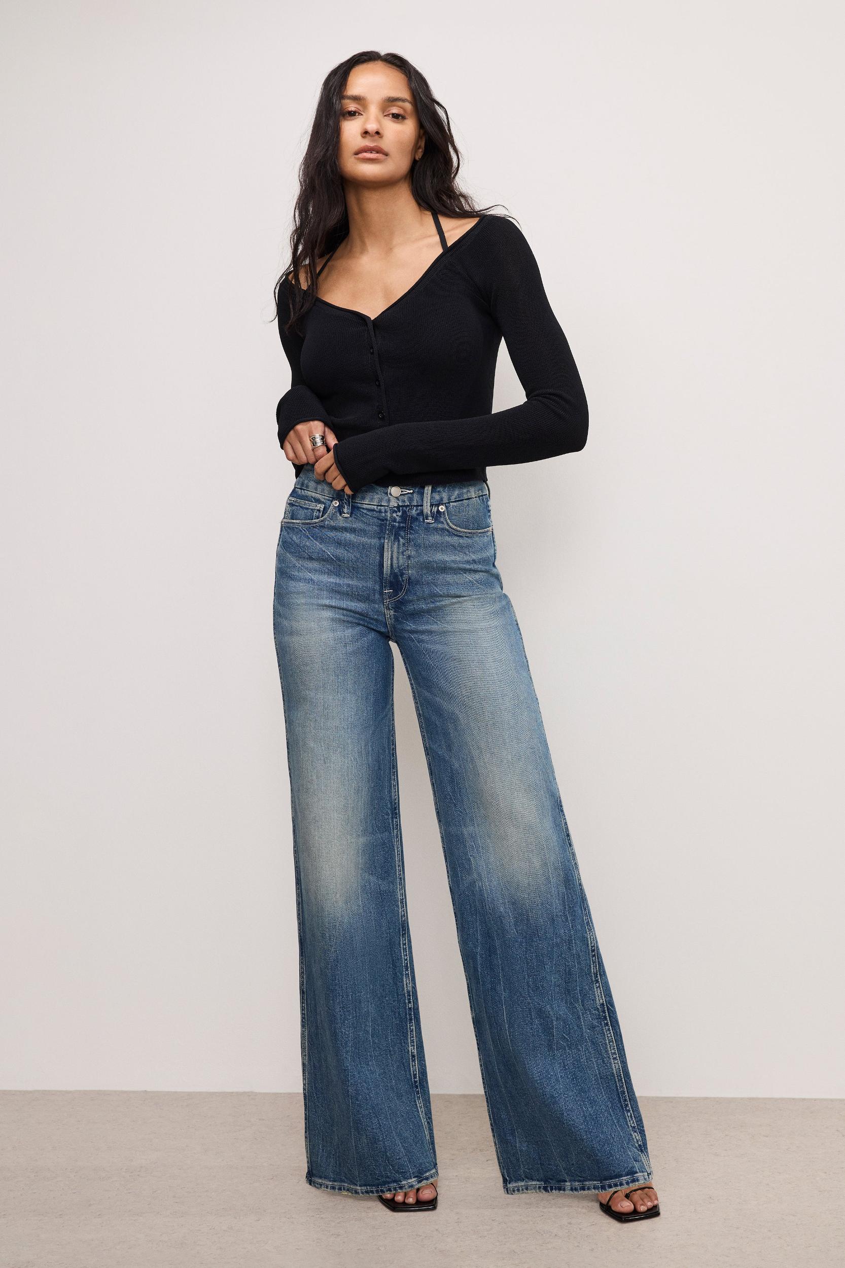 GOOD SKATE WIDE JEANS | INDIGO869 Product Image