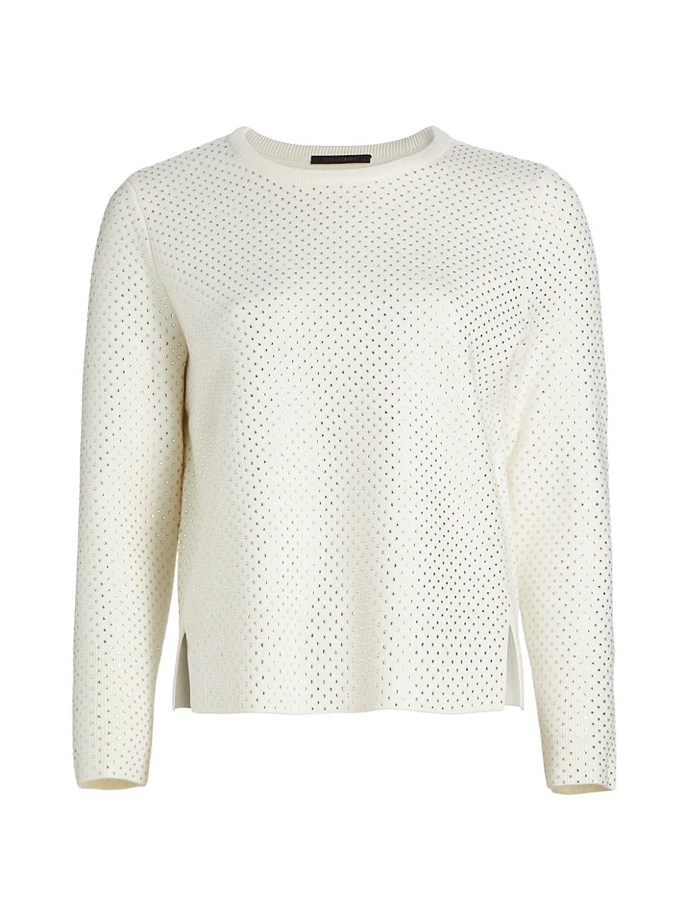 Womens Holli Hotfix Wool-Blend Sweater Product Image
