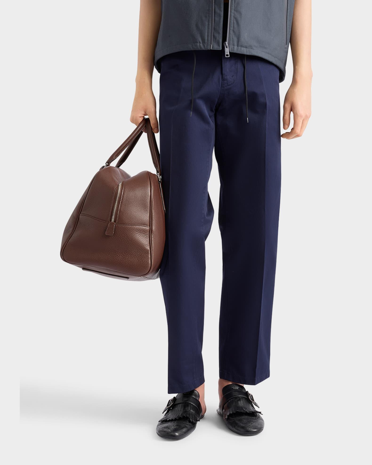 Men's Light Cotton Chino Pants Product Image
