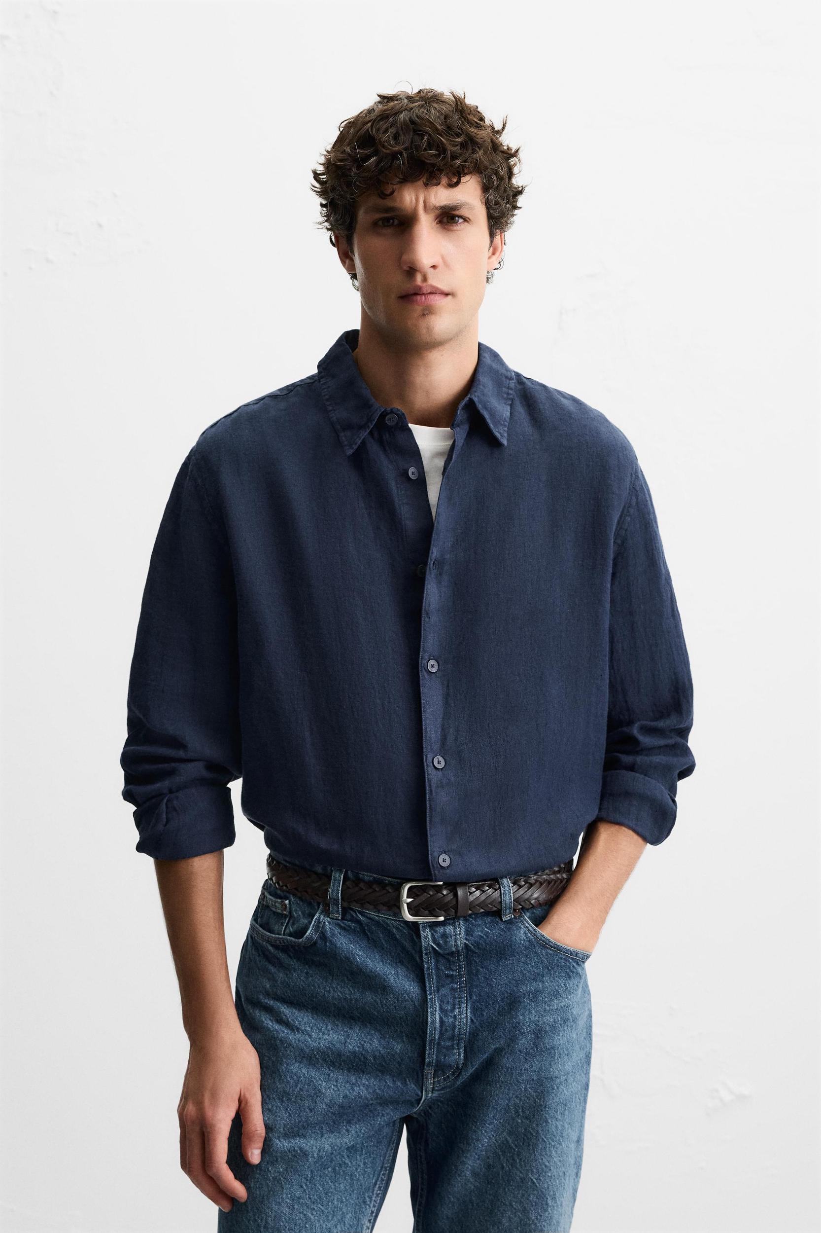 100% LINEN SHIRT Product Image