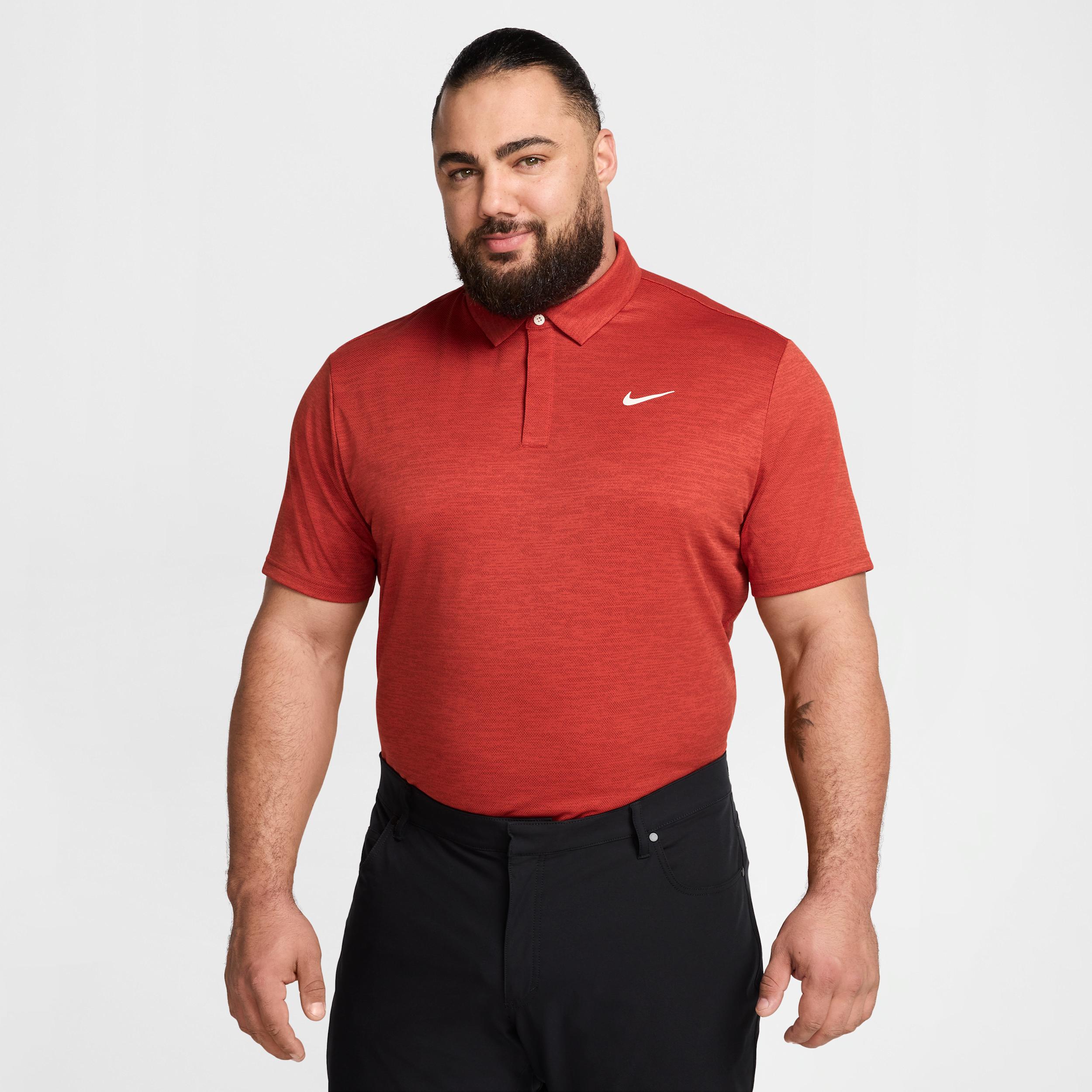 Nike Mens Tour Dri-FIT Jacquard Golf Polo | FZ7475-671 Product Image