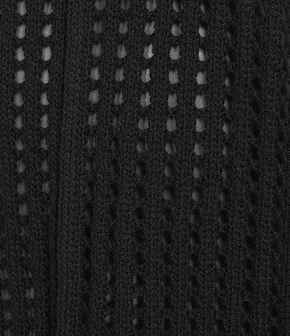 Le' AL.X Mesh Knit Crewneck Sleeveless Coordinating Tank Product Image