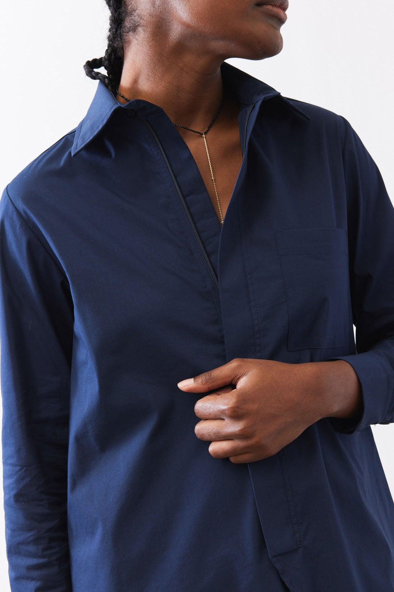 Power Move Poplin Top Product Image
