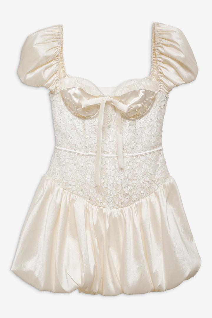 Mckenna Mini Dress — Ivory Product Image