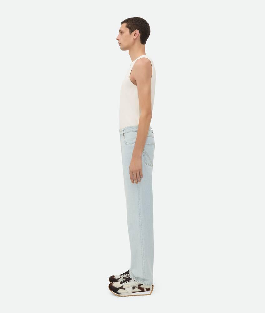 Men's Extra Bleached Straight Jeans in Light blue Product Image