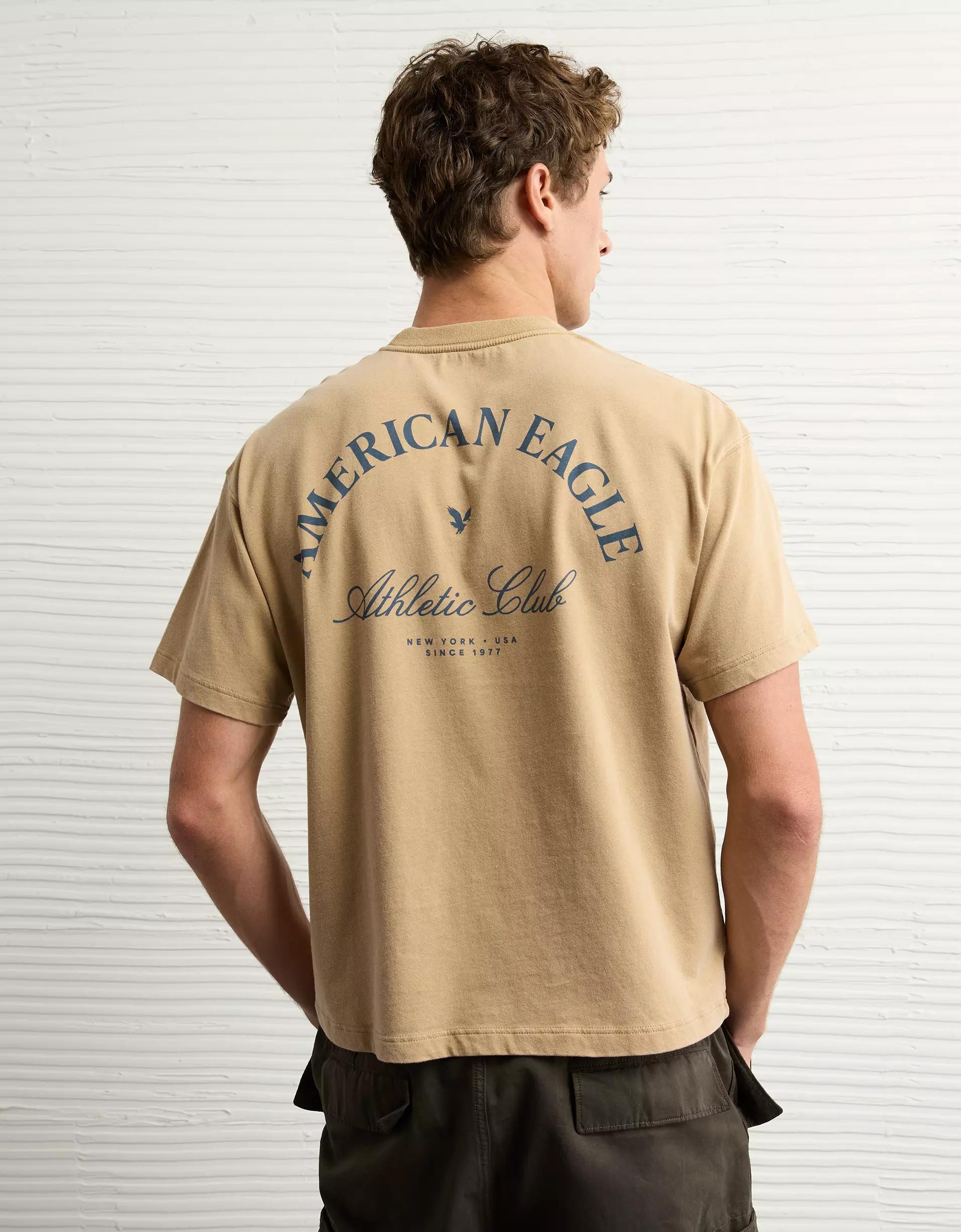 AE Boxy Logo Graphic T-Shirt Product Image