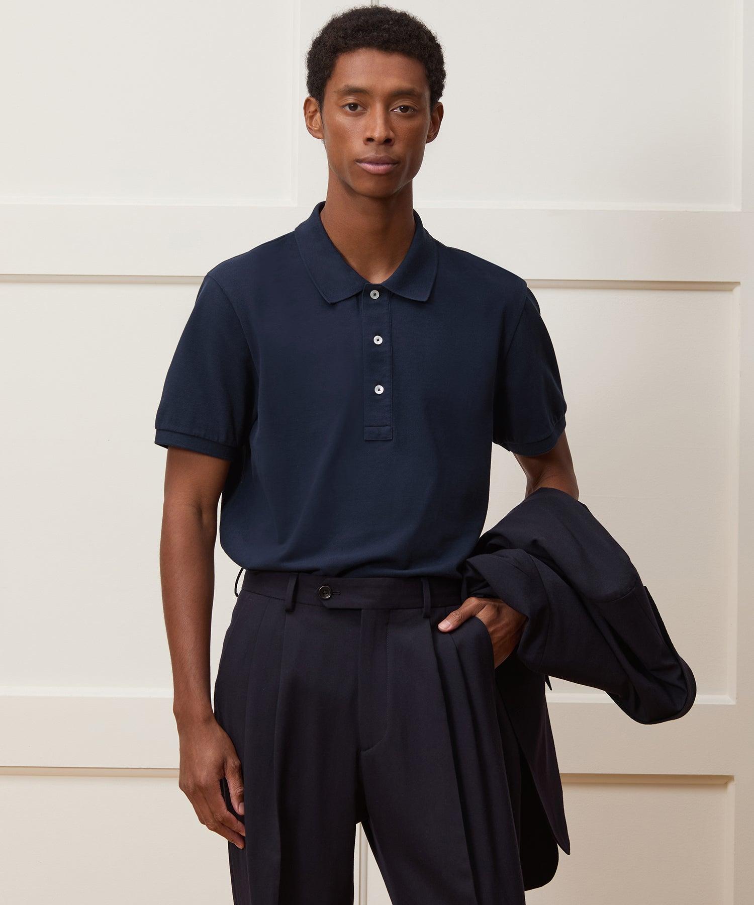 Cotton Pique Polo Product Image