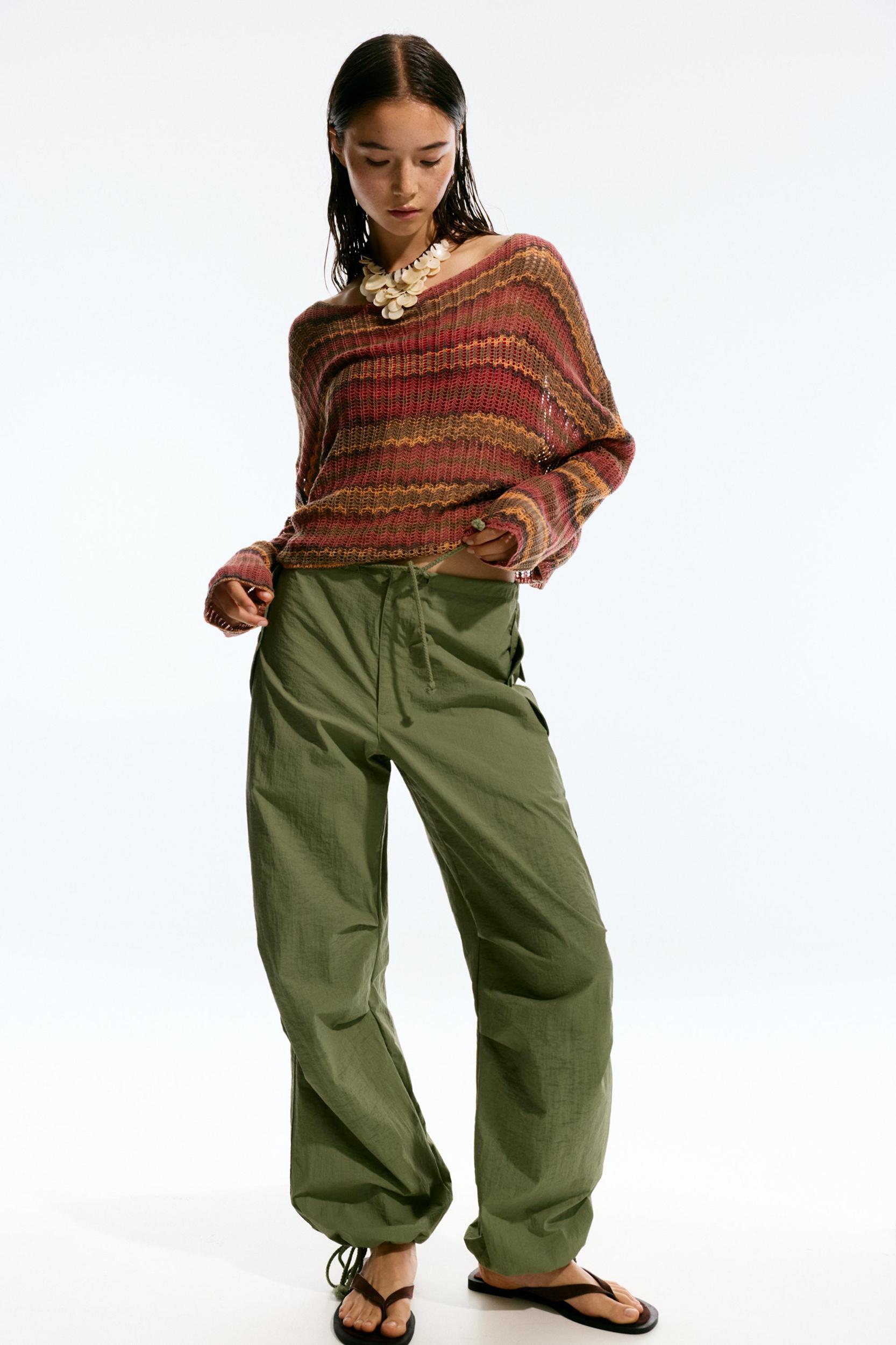 Space-dye crochet sweater Product Image