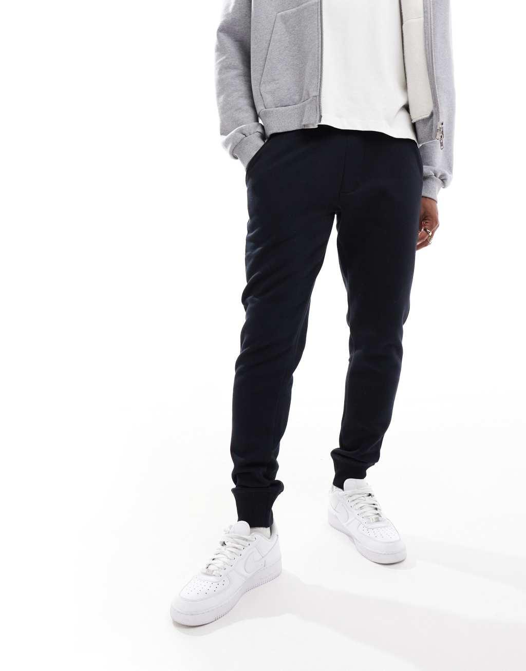 French Connection classic sweatpants in navy Product Image
