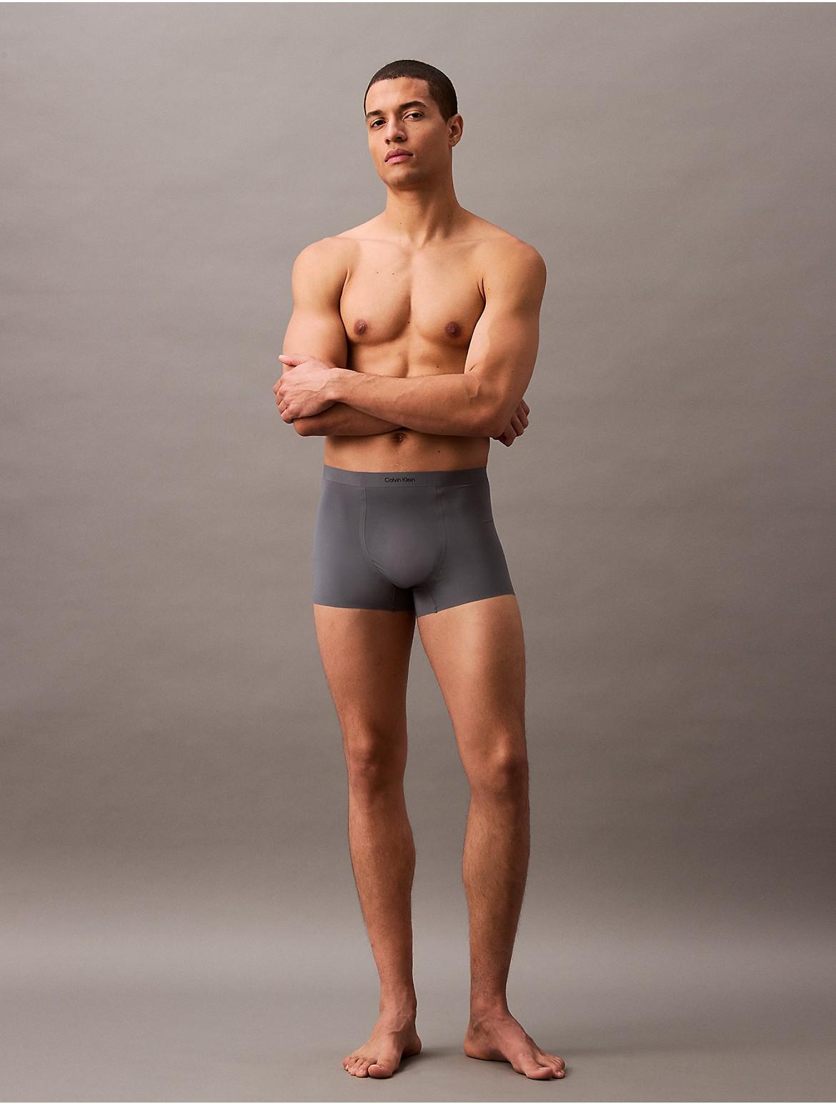 Calvin Klein Mens Invisibles Ultra Light Trunk - Blue Product Image