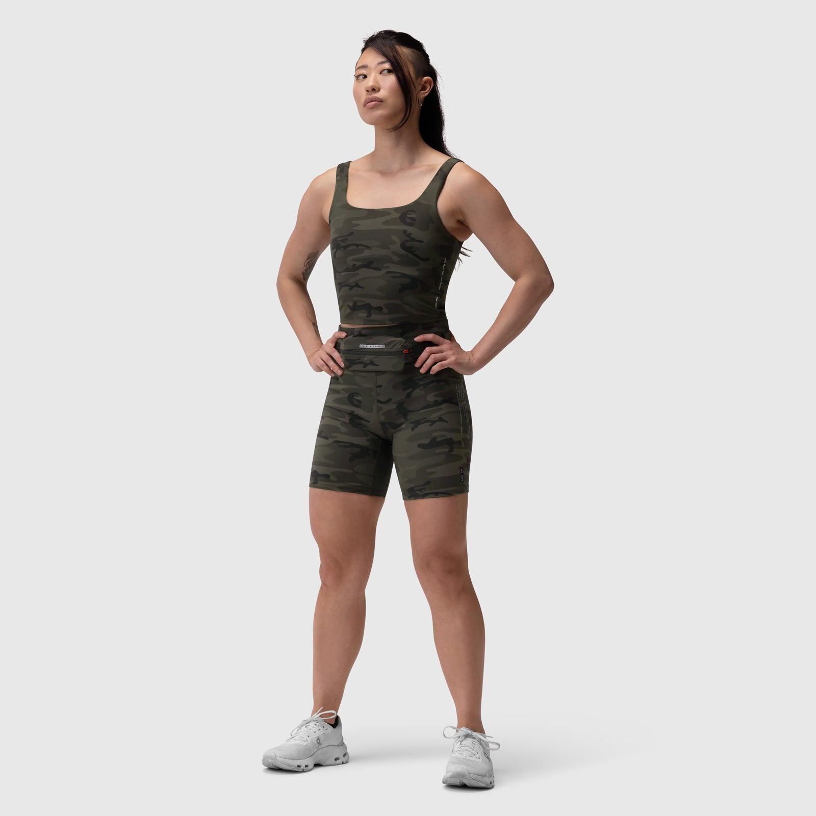 W029. LYCRA® 3-in-1 Biker Short - Sage Product Image