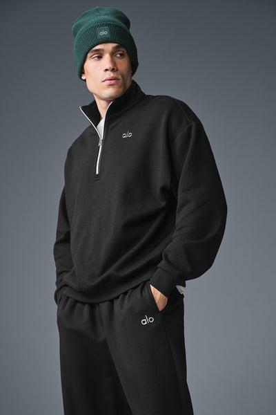 Accolade 1/4 Zip Pullover - Black Product Image