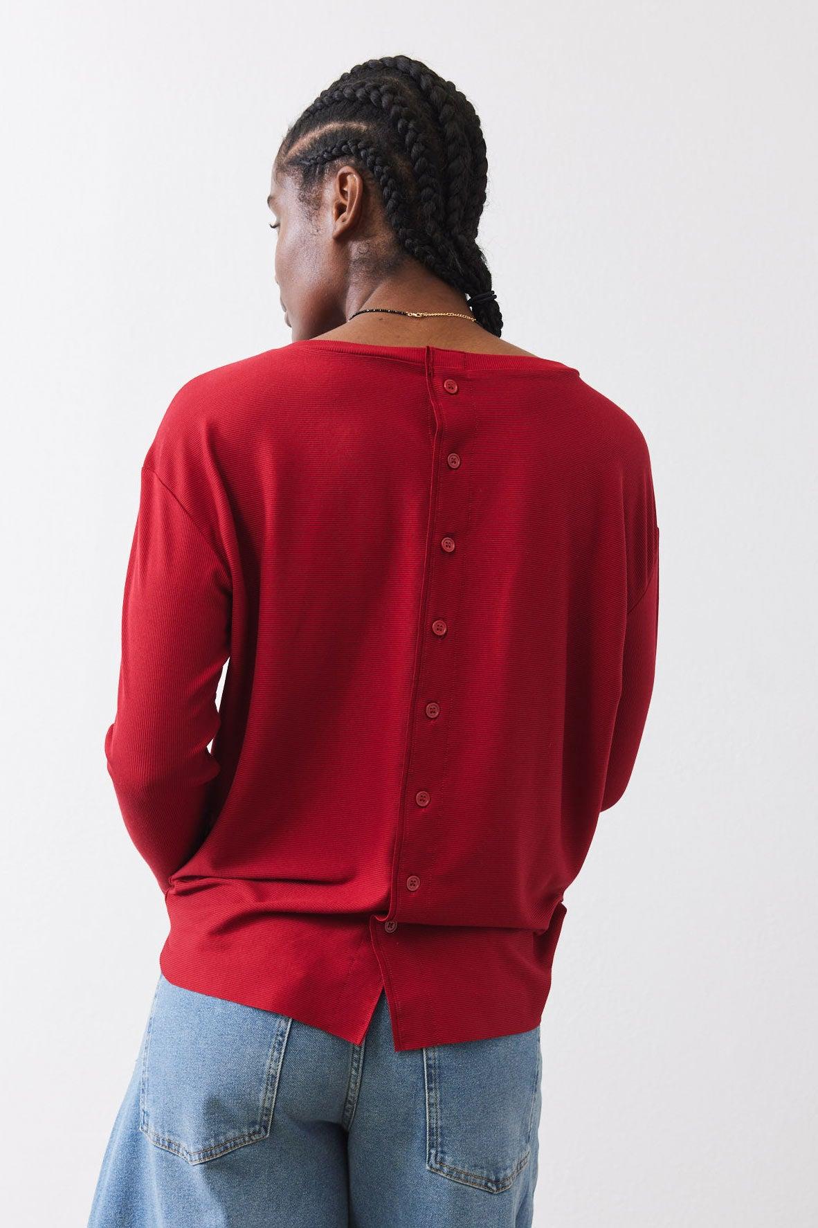 Essential Top With Buttons in the Back Product Image