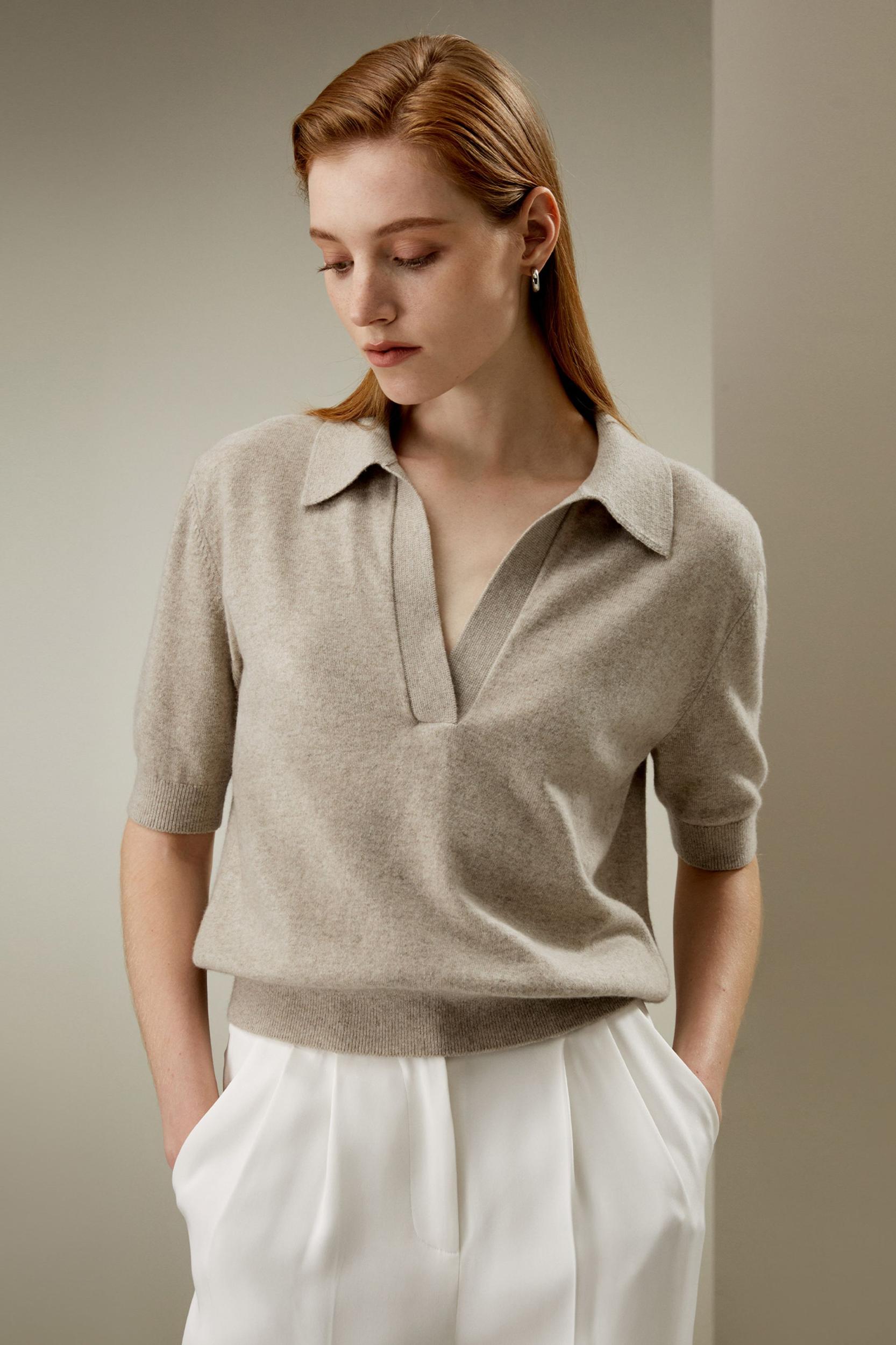 Ultrafine Merino Wool Polo Product Image