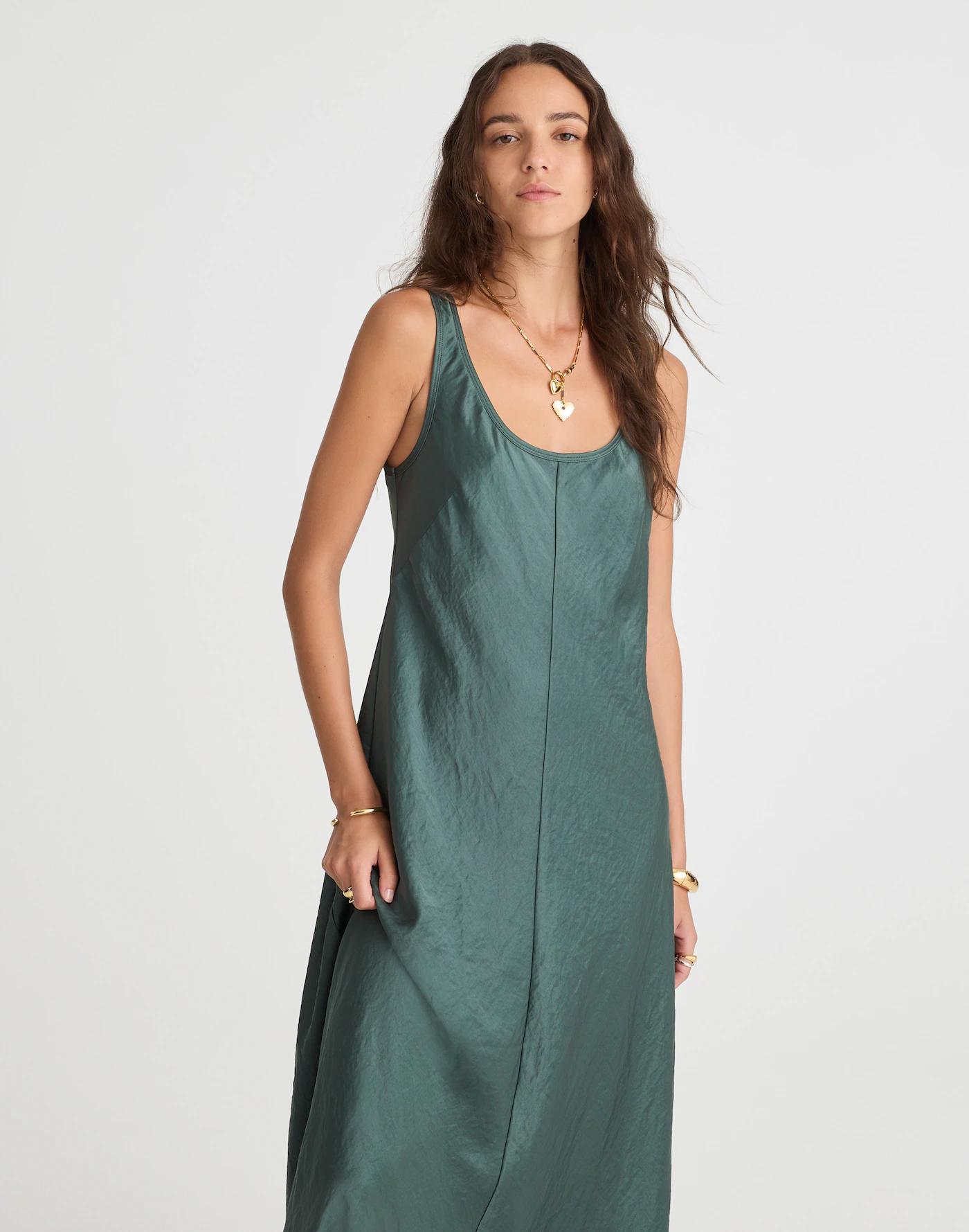 Scoopneck Tank Maxi Dress Product Image