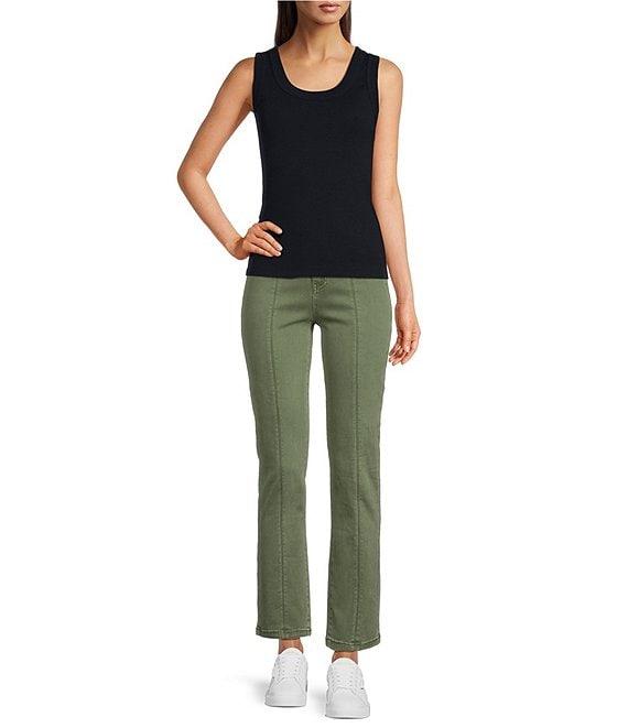 NIC + ZOE Perfect Stretch Knit Scoop Neck Sleeveless Tank Product Image