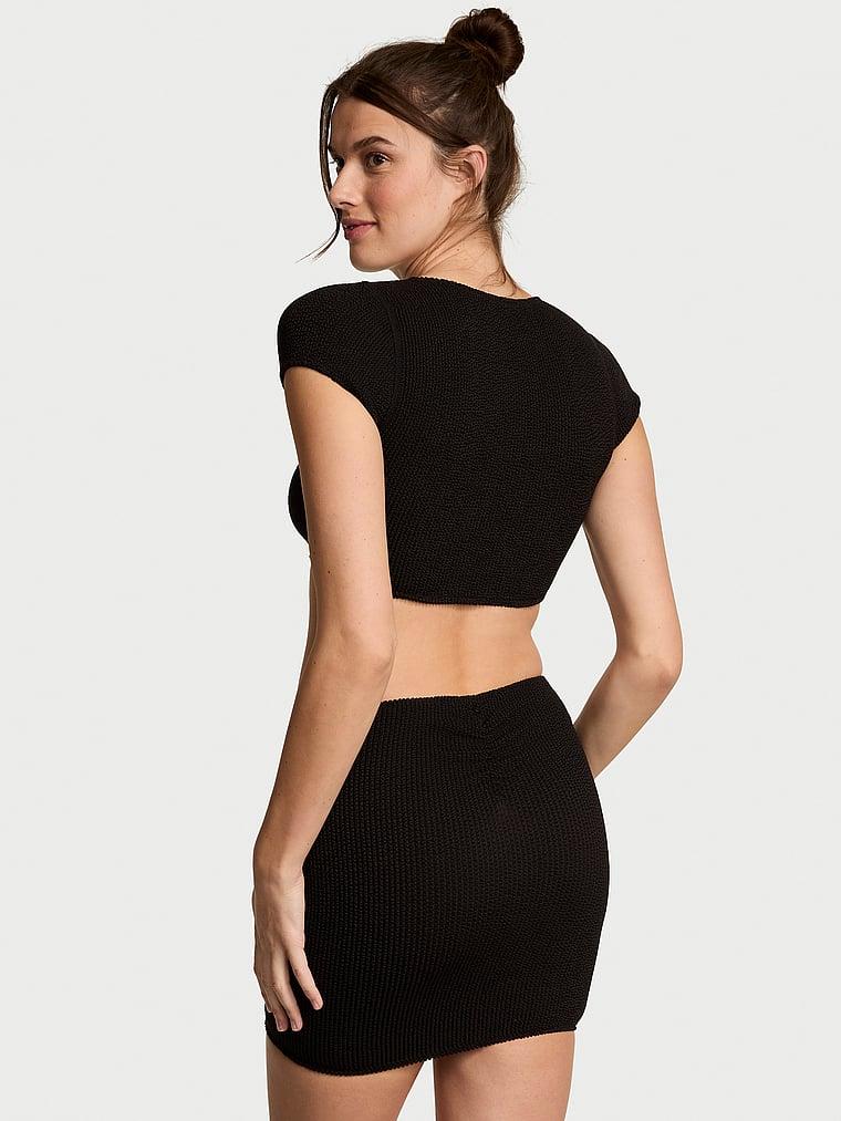 Crinkle Swim Cover-Up Skirt Product Image