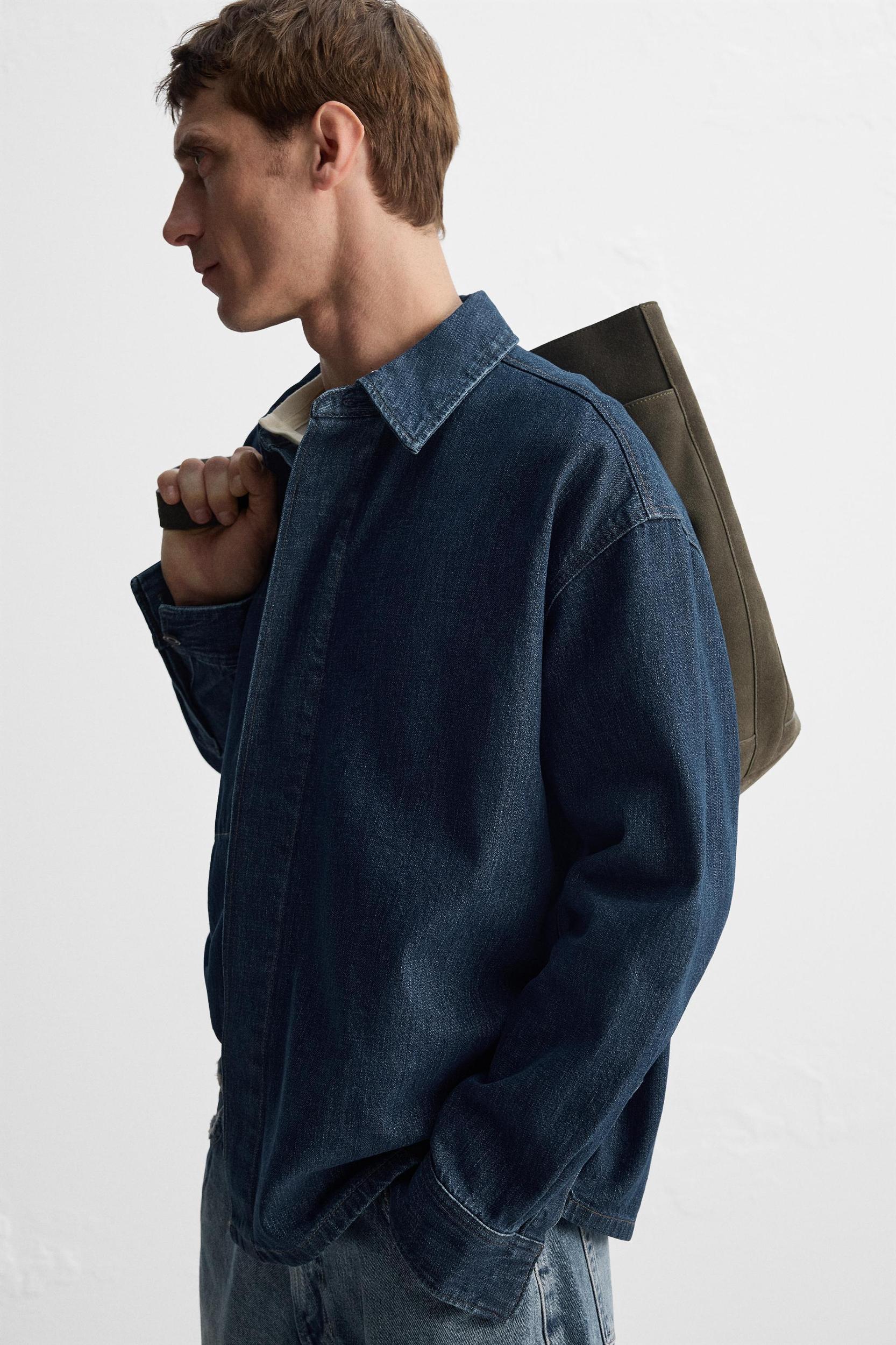 DENIM OVERSHIRT Product Image