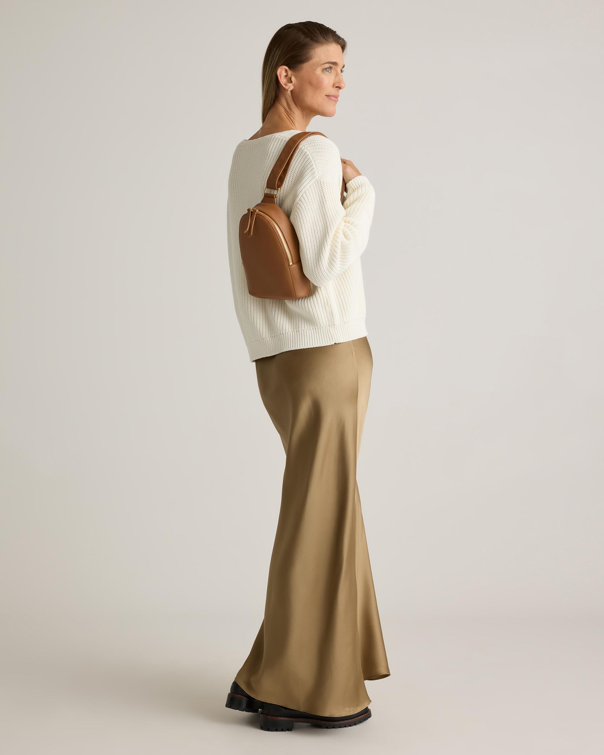 Quince | Women's Italian Leather Sling Pack Product Image