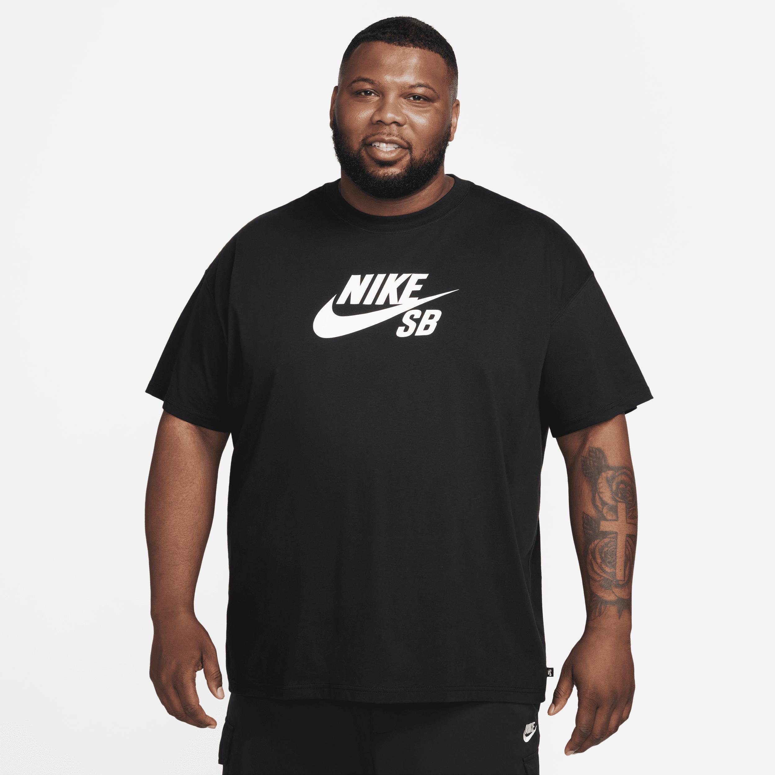 Mens Nike SB Logo Skate T-Shirt | CV7539-010 Product Image