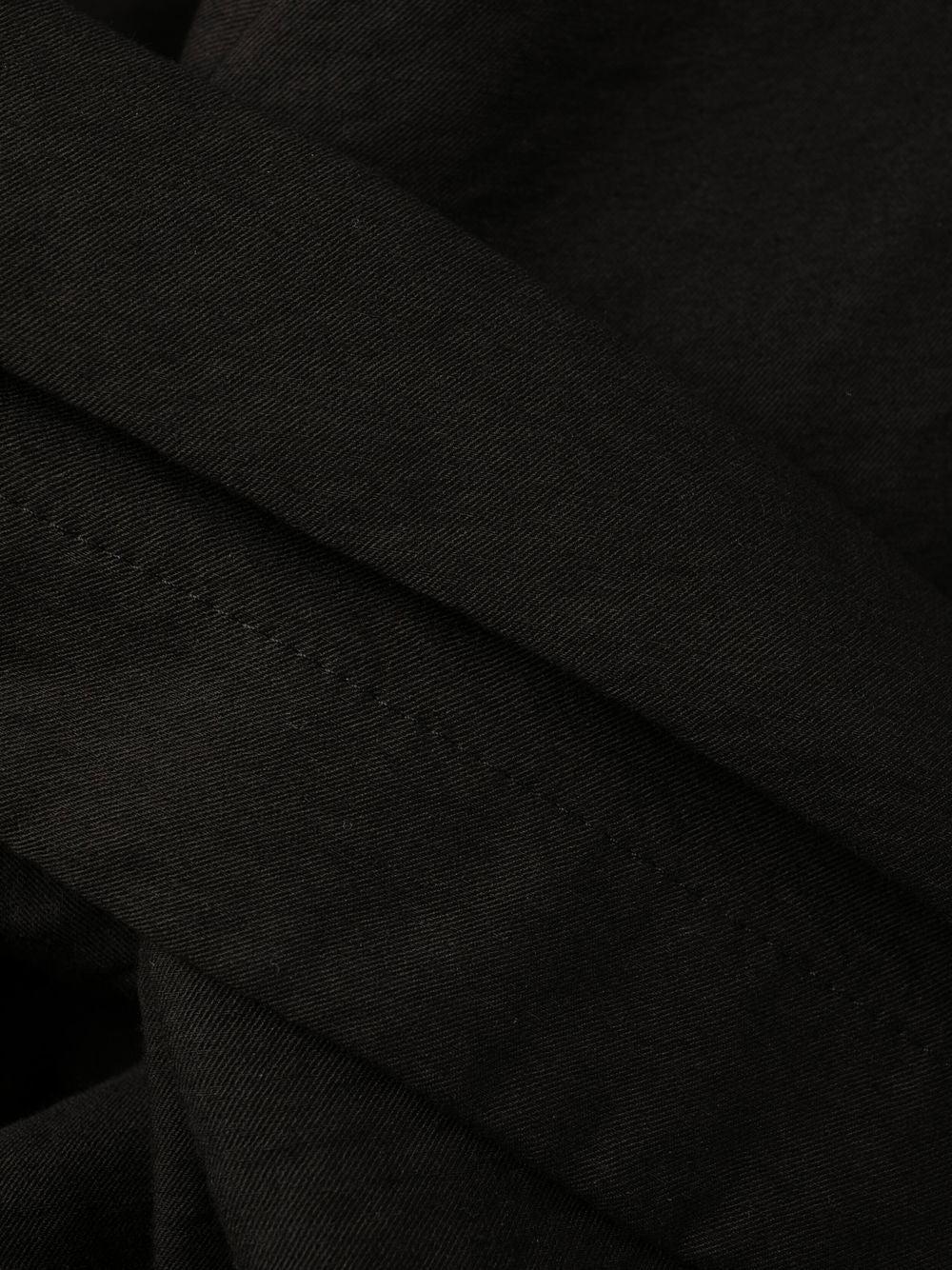 JACQUEMUS La Robe Bahia Viscose Jersey Mini Dress In Black Product Image