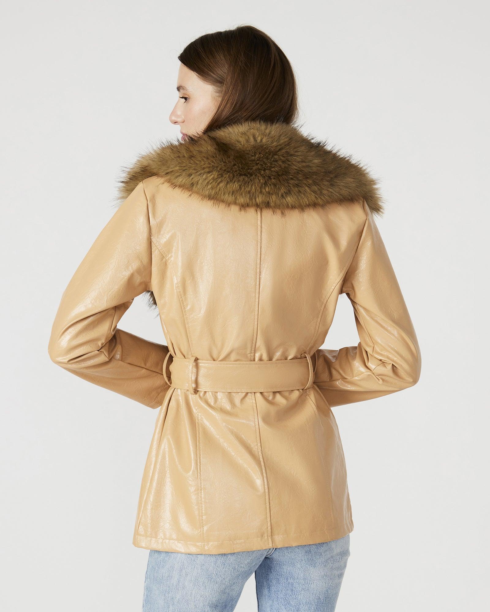 BOWERY COAT TAN Female Product Image