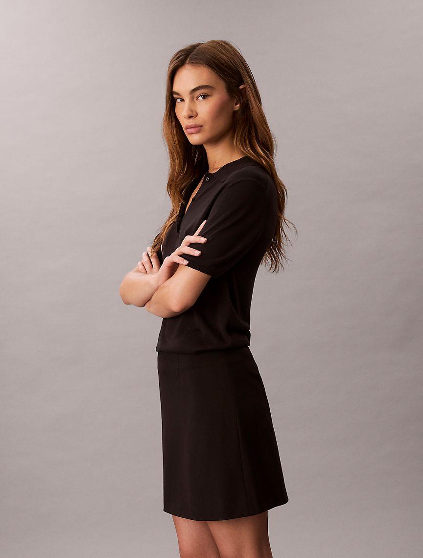 Ponte Mini Skirt  Product Image