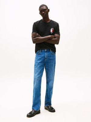 Palm Tree Logo Slub Cotton T-Shirt Product Image