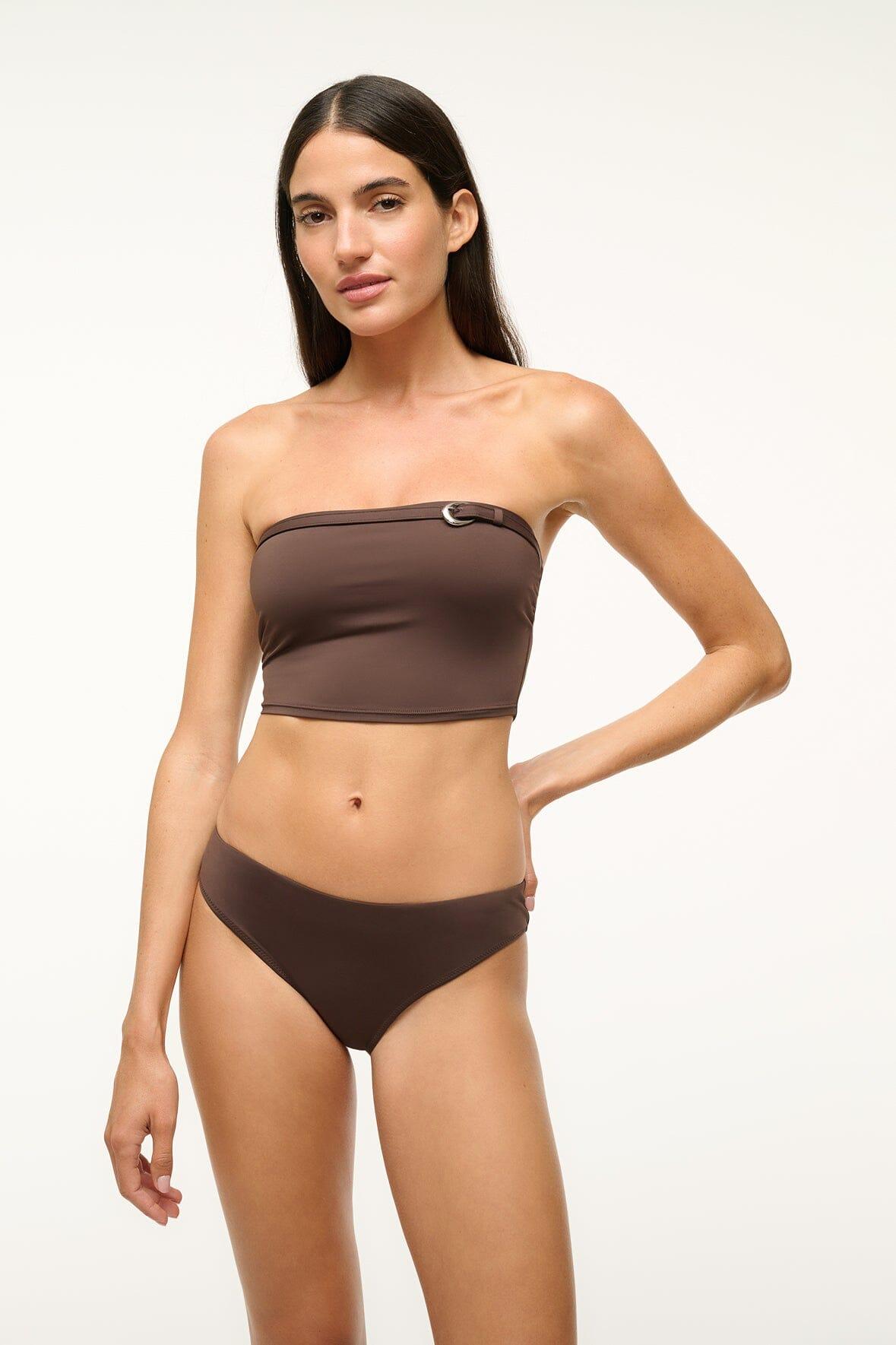 GEMMA BIKINI BOTTOM | DARK CHOCOLATE Product Image