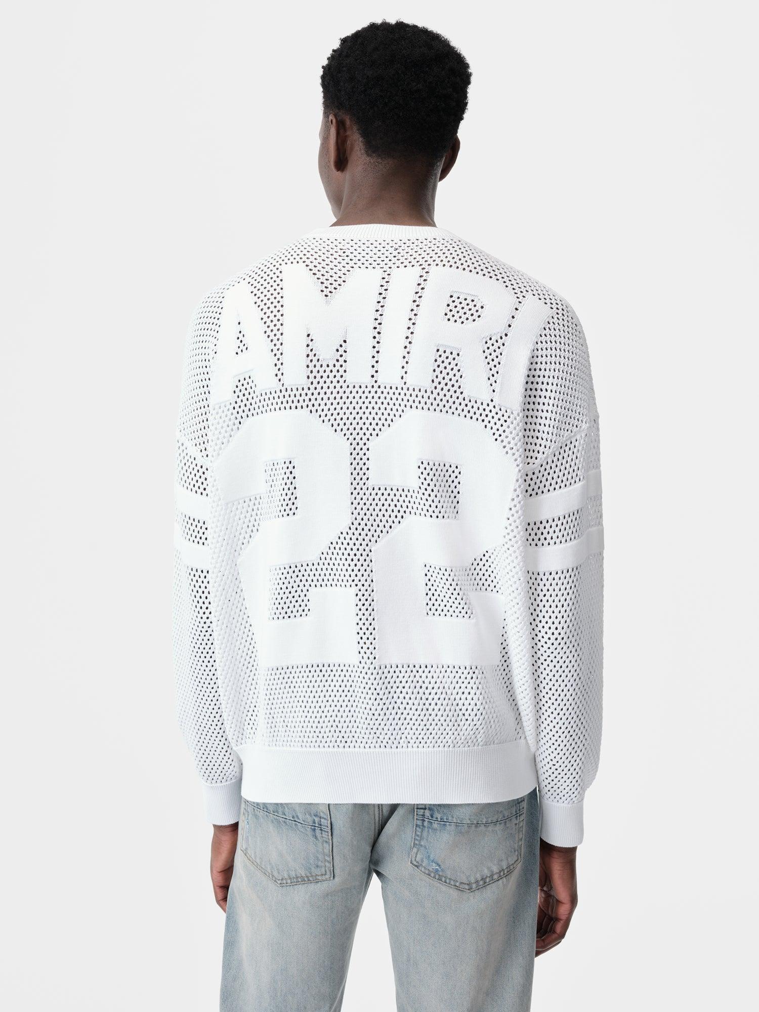 AMIRI 22 CREWNECK - White Male Product Image